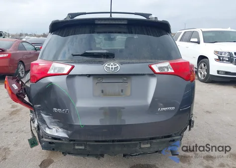 2013 Toyota Rav4 Limited из США, поврежденный, VIN 2T3YFREVXDW065692